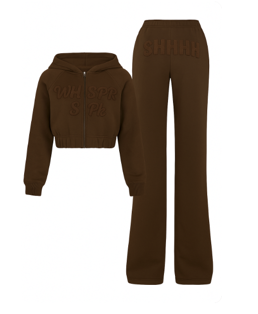Women's Shh zip up Sweatsuits