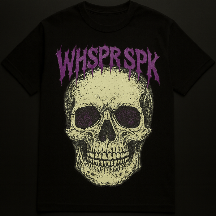 WHSPR SPK SKULL TEE
